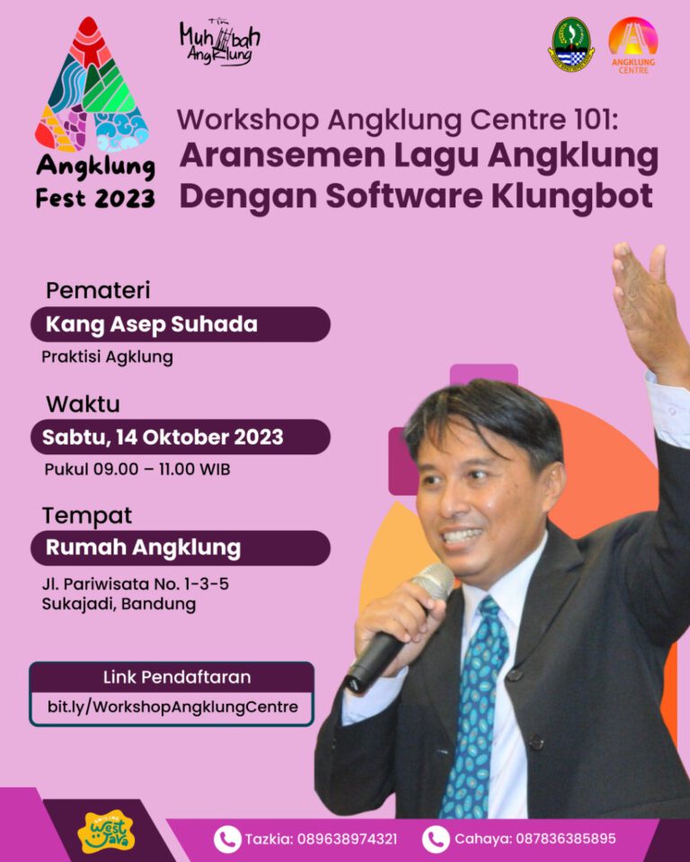 𝗪𝗼𝗿𝗸𝘀𝗵𝗼𝗽 𝗔𝗻𝗴𝗸𝗹𝘂𝗻𝗴 𝗖𝗲𝗻𝘁𝗿𝗲 𝟭𝟬𝟭: 𝗔𝗿𝗮𝗻𝘀𝗲𝗺𝗲𝗻 𝗟𝗮𝗴𝘂 𝗔𝗻𝗴𝗸𝗹𝘂𝗻𝗴 𝗗𝗲𝗻𝗴𝗮𝗻 𝗦𝗼𝗳𝘁𝘄𝗮𝗿𝗲 𝗞𝗹𝘂𝗻𝗴𝗯𝗼𝘁