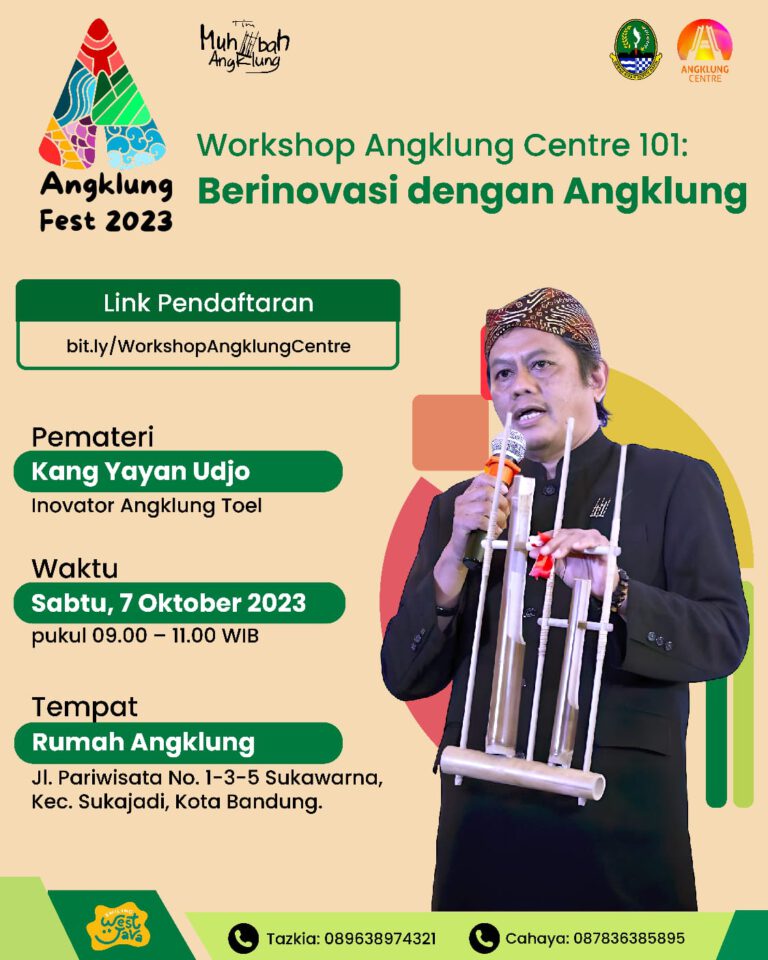 𝗪𝗼𝗿𝗸𝘀𝗵𝗼𝗽 𝗔𝗻𝗴𝗸𝗹𝘂𝗻𝗴 𝗖𝗲𝗻𝘁𝗿𝗲 𝟭𝟬𝟭: 𝗕𝗲𝗿𝗶𝗻𝗼𝘃𝗮𝘀𝗶 𝗱𝗲𝗻𝗴𝗮𝗻 𝗔𝗻𝗴𝗸𝗹𝘂𝗻𝗴