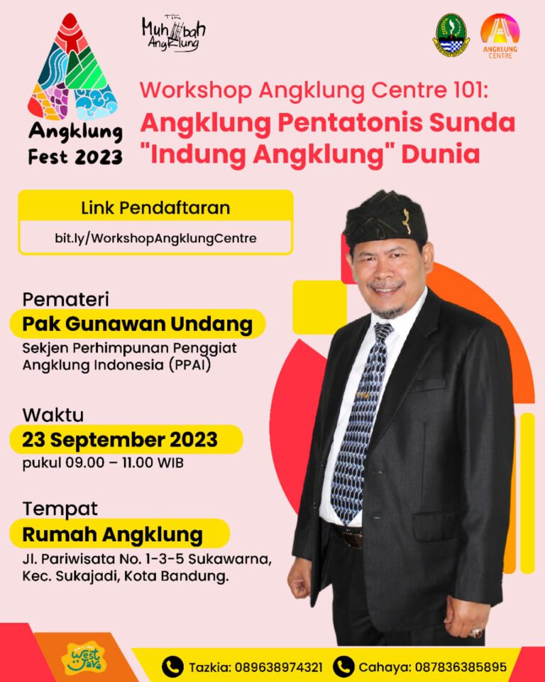 𝗪𝗼𝗿𝗸𝘀𝗵𝗼𝗽 𝗔𝗻𝗴𝗸𝗹𝘂𝗻𝗴 𝗖𝗲𝗻𝘁𝗿𝗲 𝟭𝟬𝟭: 𝗔𝗻𝗴𝗸𝗹𝘂𝗻𝗴 𝗣𝗲𝗻𝘁𝗮𝘁𝗼𝗻𝗶𝘀 𝗦𝘂𝗻𝗱𝗮 “𝗜𝗻𝗱𝘂𝗻𝗴 𝗔𝗻𝗴𝗸𝗹𝘂𝗻𝗴” 𝗗𝘂𝗻𝗶𝗮