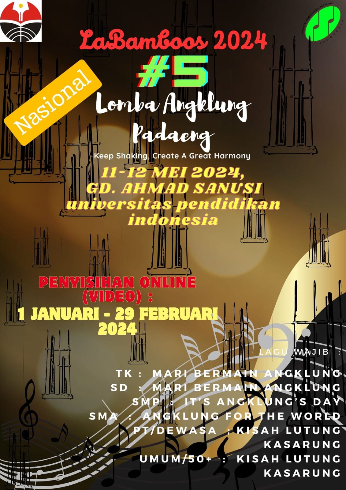 LaBamboos 2024 Lomba Angklung Padaeng Nasional Picture