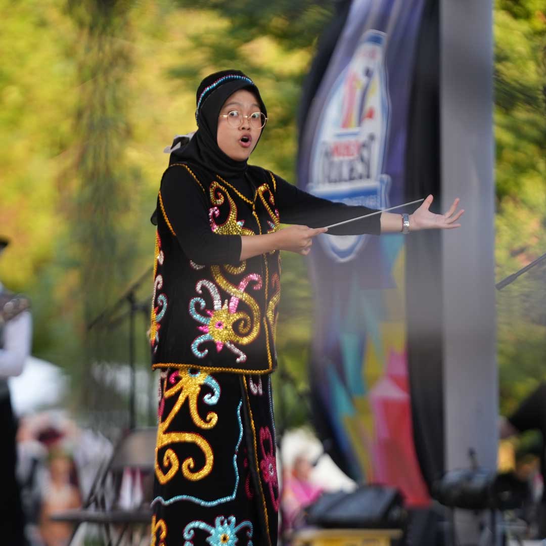 Pelatihan Menjadi Konduktor Angklung Picture