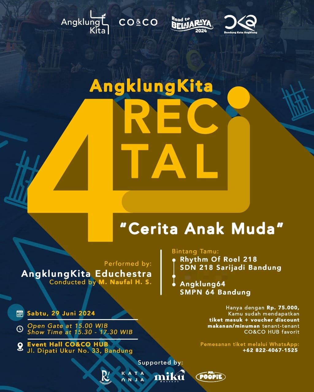 ANGKLUNGKITA RECITAL #4: Cerita Anak Muda Picture