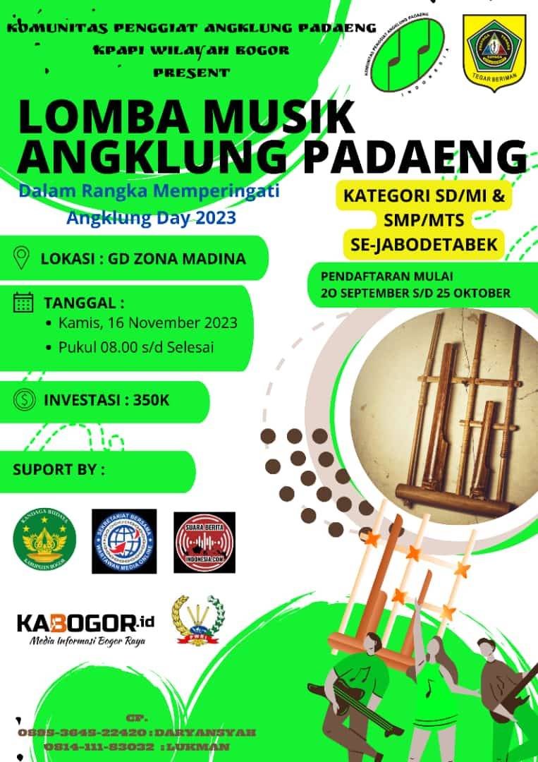 Lomba Musik Angklung Padaeng
