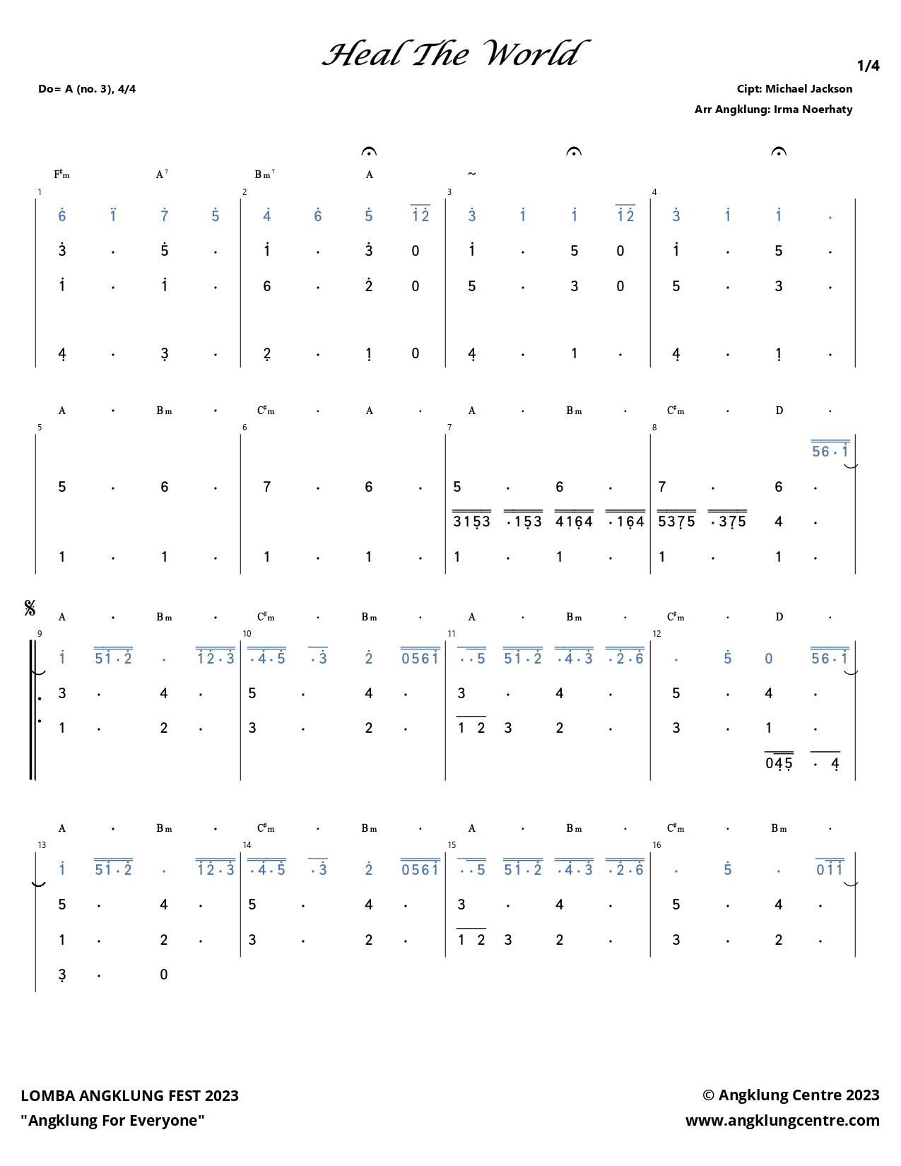 Preview Heal The World - Michael Jackson