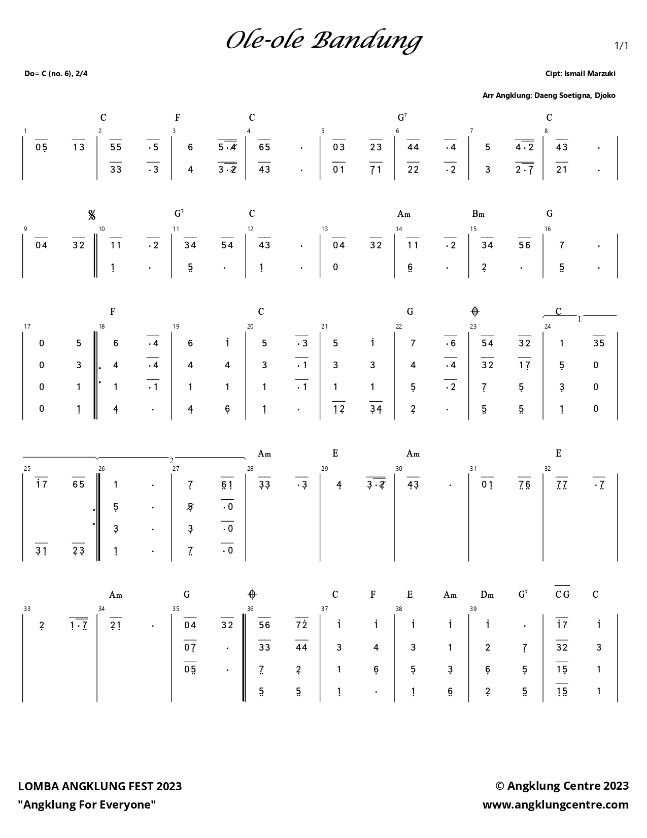 Preview Ole Ole Bandung